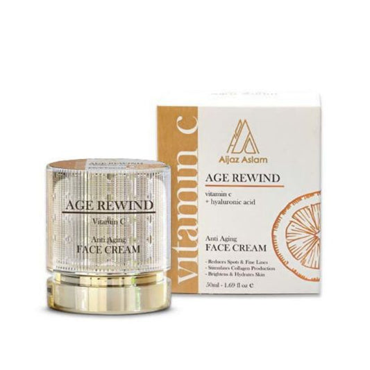 HEMANI AGE REWIND VIT-C ANTI AGING FACE CREAM 50ML