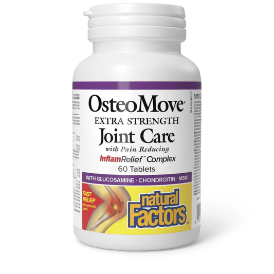 NATURAL FACTORS OSTEO MOVE EXTRA JOINT CARE 60TEB