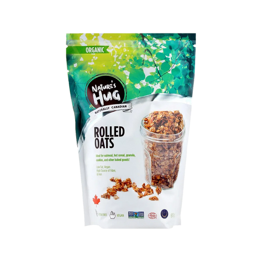 NH ORGANIC ROLLED OATS 600 GM