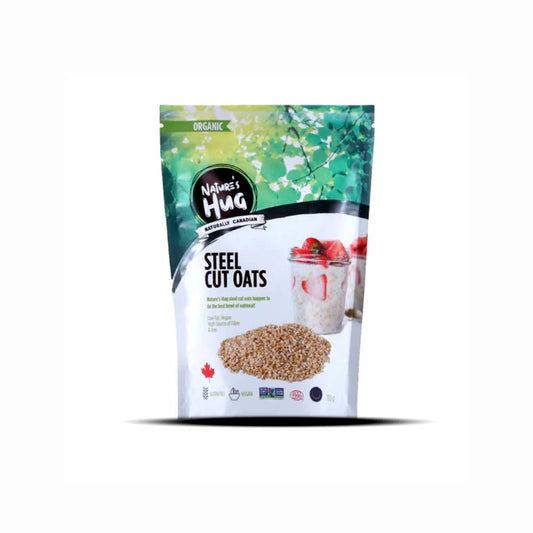 NATURE's HUG ORGANIC STEEL CUT OATS 700 GM