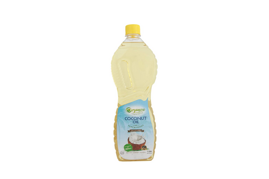 ORGANICO COCONUT UNFLAVOURED OIL 1 Litre